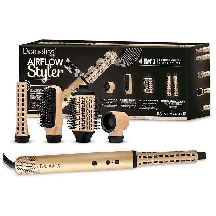 Airflow Styler Cepillo Secador 4 en 1 - Demeliss - Comparador de precios