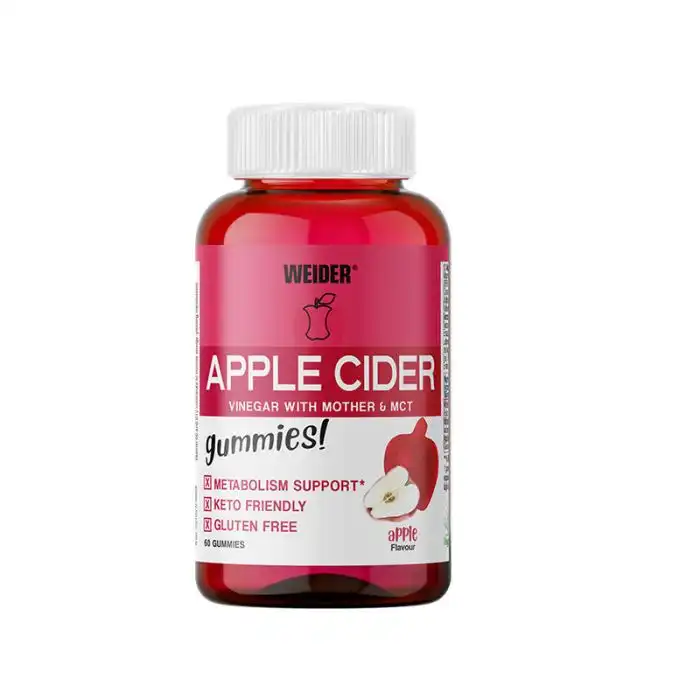 Apple Cider Gominolas funcionales 200 gr - Weider - Comparador de precios