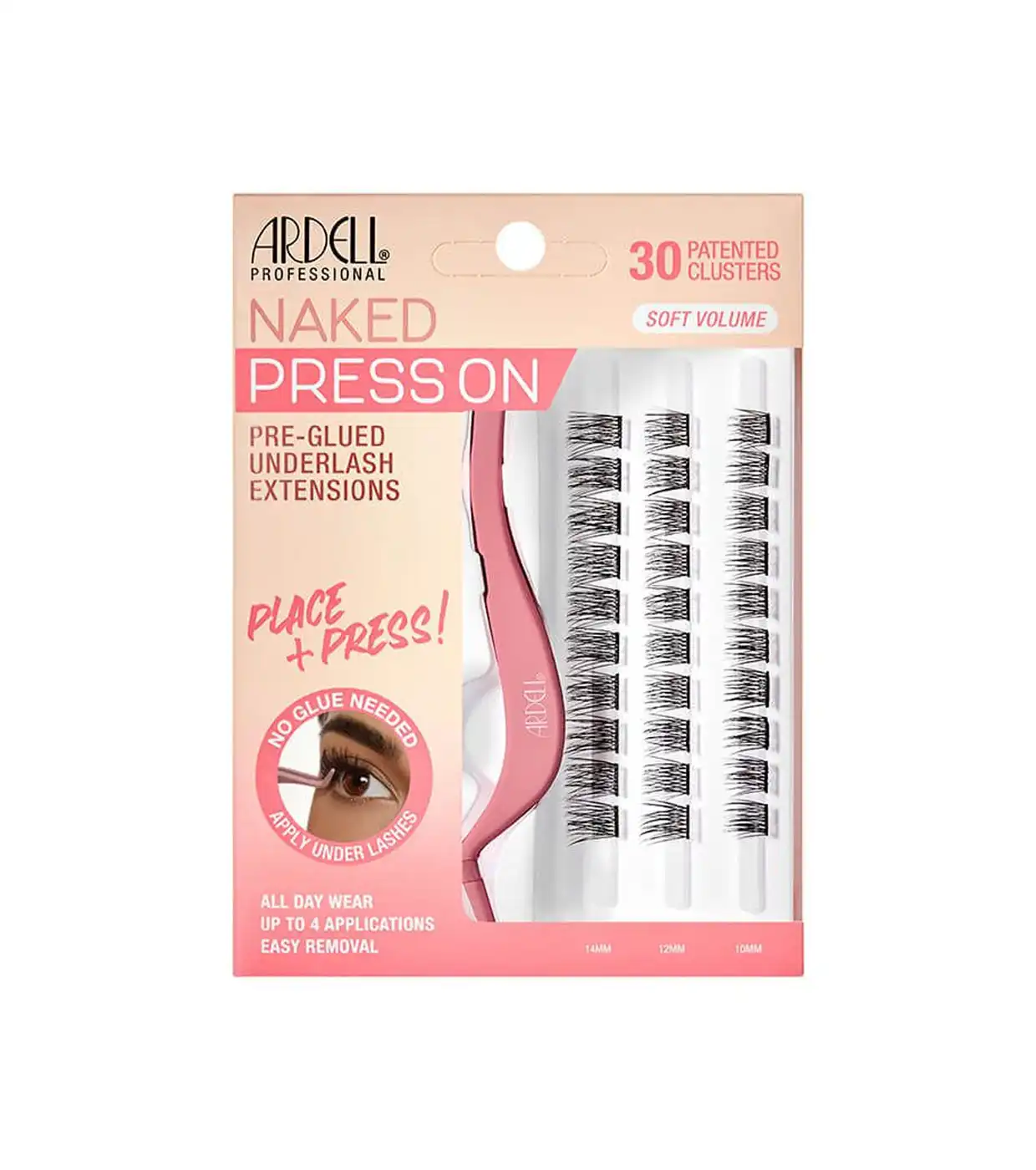 Ardell - Set de pestañas postizas individuales Naked Press On - Soft Volume - Ardell - Comparador de precios