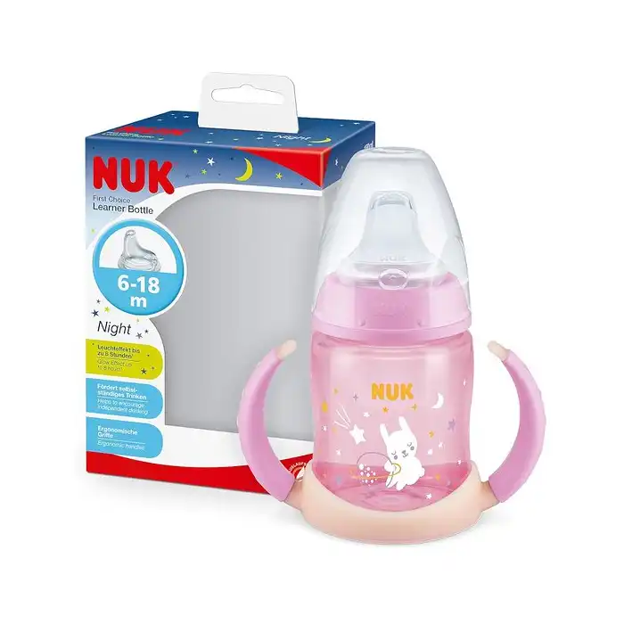 Biberón Entrena Night +6Meses 150 ml - NUK - Comparador de precios