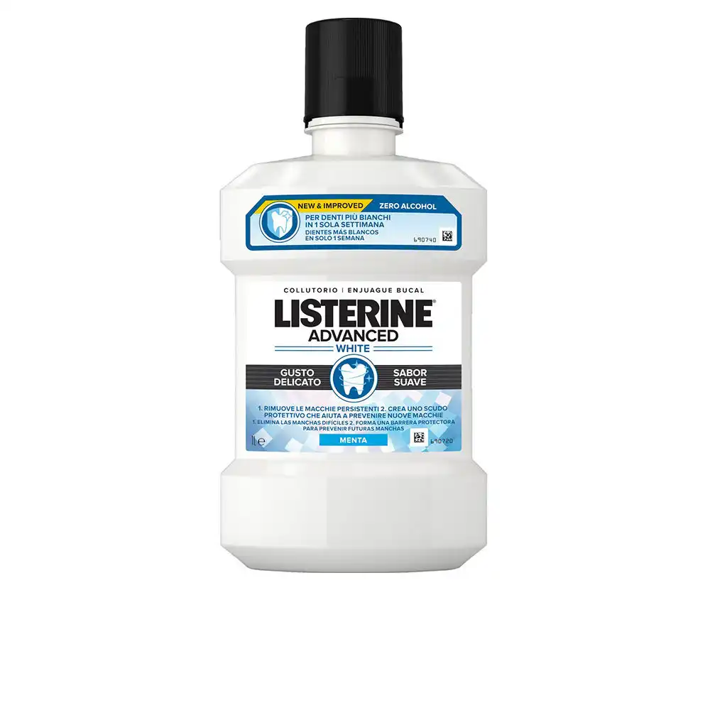 Blanqueador Avanzado enjuague bucal 1000 ml - Listerine - Comparador de precios