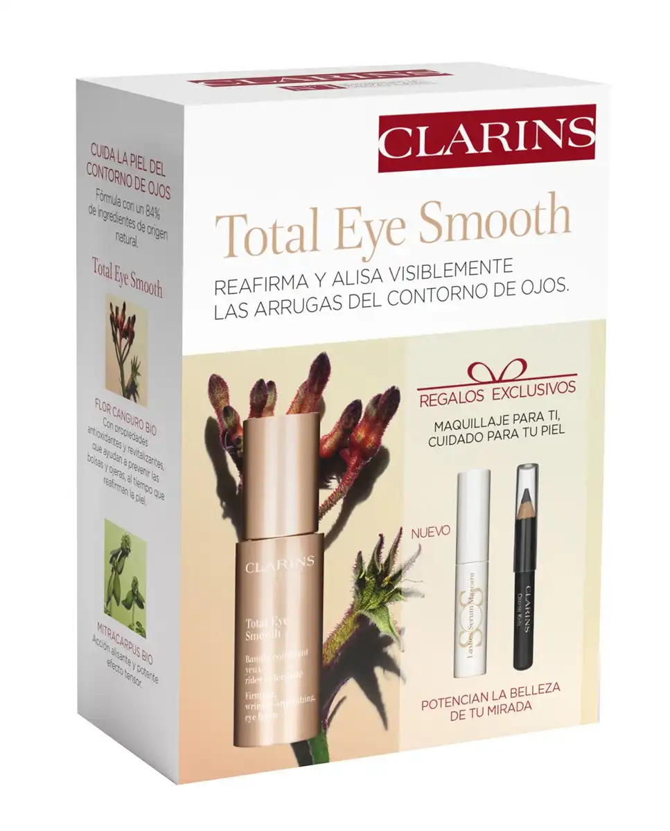Clarins - Estuche De Regalo Cofre Ojos Total Eye Smooth - Clarins - Comparador de precios