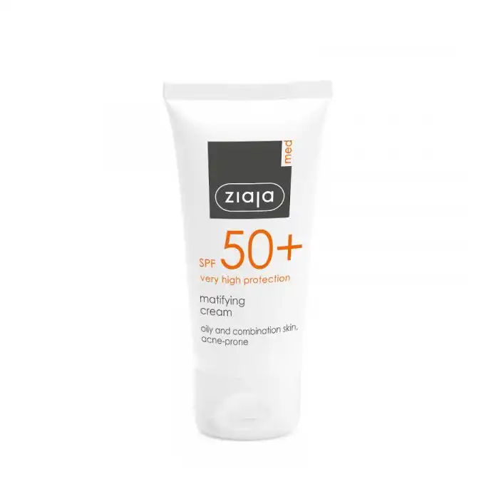 Crema Facial Protectora Matificante SPF50+ 50 ml - Ziaja - Comparador de precios