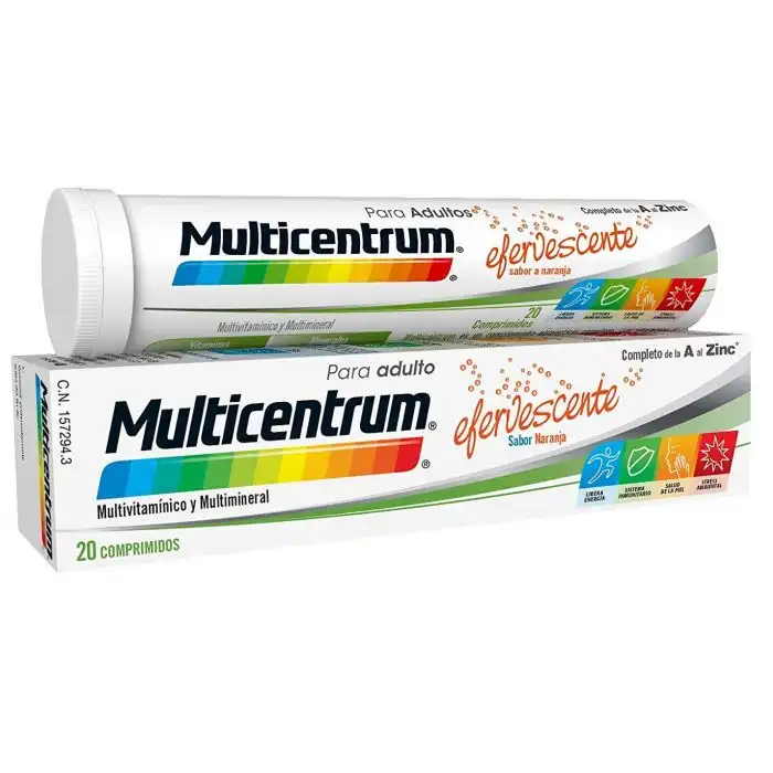 Efervescentes Multivitamínico y Mineral - Multicentrum - Comparador de precios