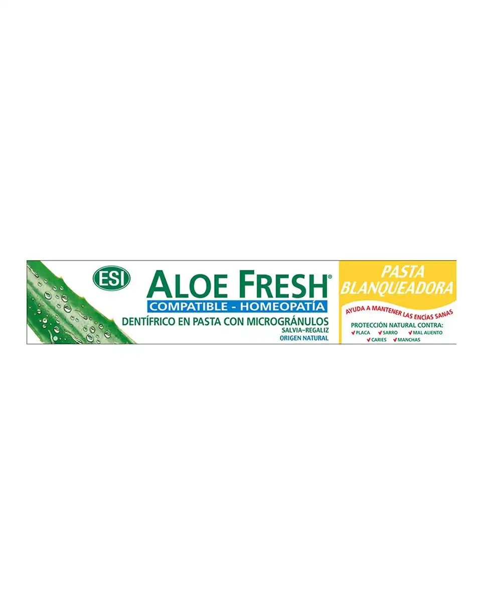 ESI - Pasta Dentífrica Blanqueadora Aloe Fresh ESI. - ESI - Comparador de precios