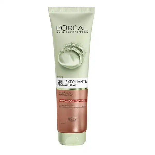 Gel Exfoliante Arcillas Puras - Loreal Paris - Comparador de precios
