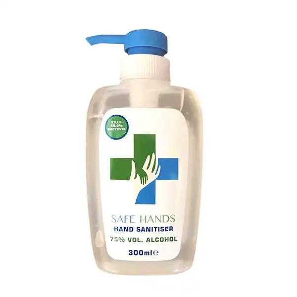 Gel HidroalcohÃ³lico Higienizante - SAFE HANDS - Comparador de precios