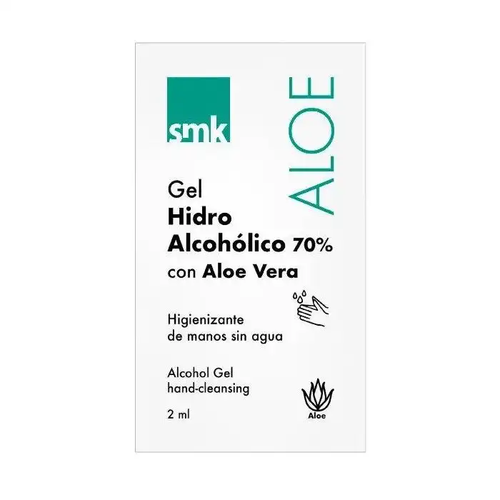Gel Hidroalcohólico en Sobres Monodosis 2 ml - Smk - Comparador de precios