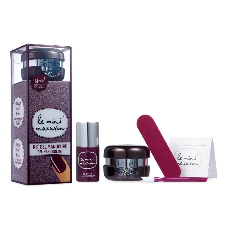 Gel Manicure Kit Pinot Noir - Le Mini Macaron - Comparador de precios