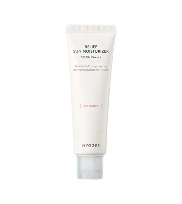 Hyggee - Protector solar facial hidratante SPF50+ Relief Sun Moisturizer - Hyggee - Comparador de precios