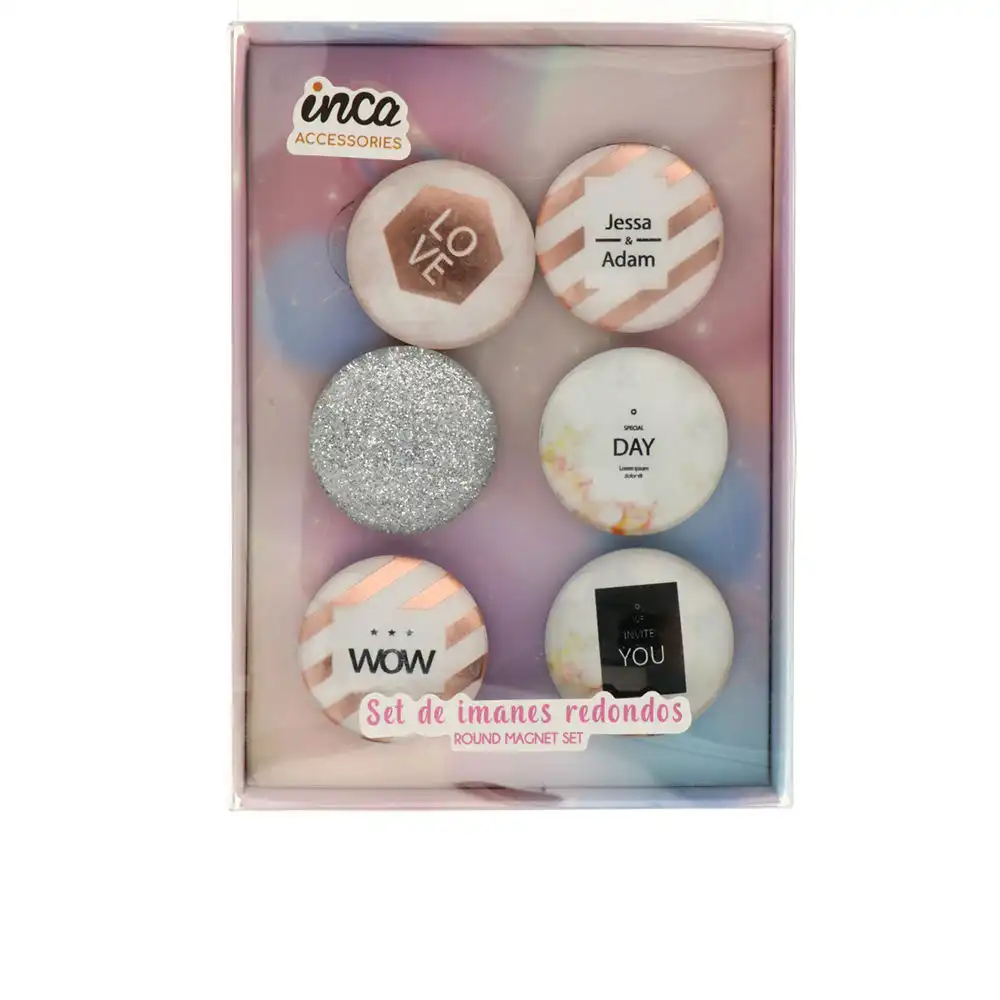 Imanes Redondos lote 6 pz - Inca - Comparador de precios
