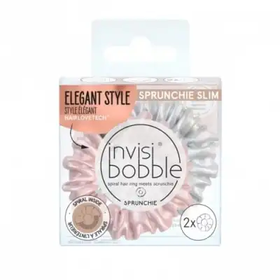 Invisibobble Invisibobble Sprunchie Slim Bella Crhome , 2 un - Invisibobble - Comparador de precios
