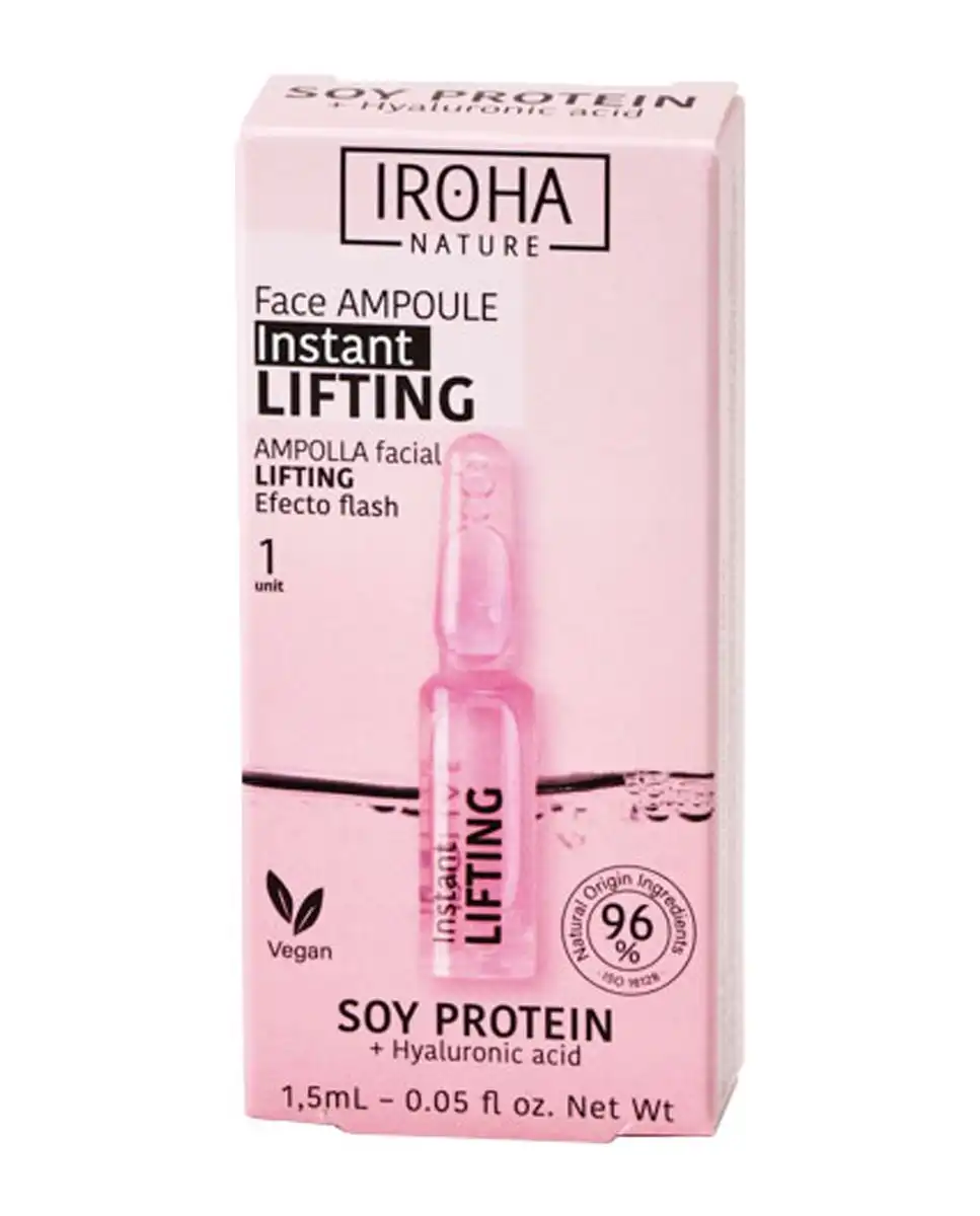Iroha Nature - Ampolla Flash Lifting Proteína De Soja Y Ácido Hialurónico - Iroha Nature - Comparador de precios