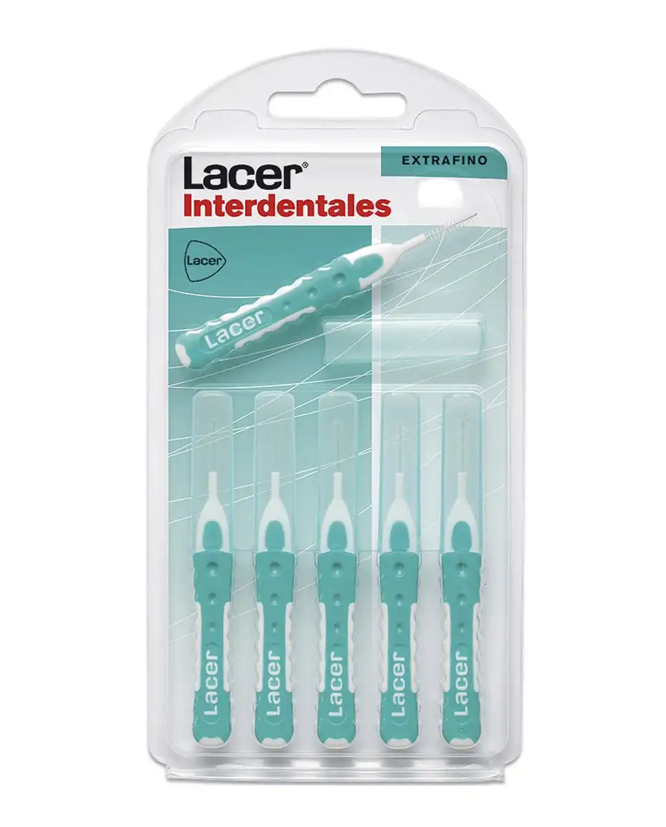 Lacer - 6 Cepillos Interdentales Recto Extrafino - lacer - Comparador de precios