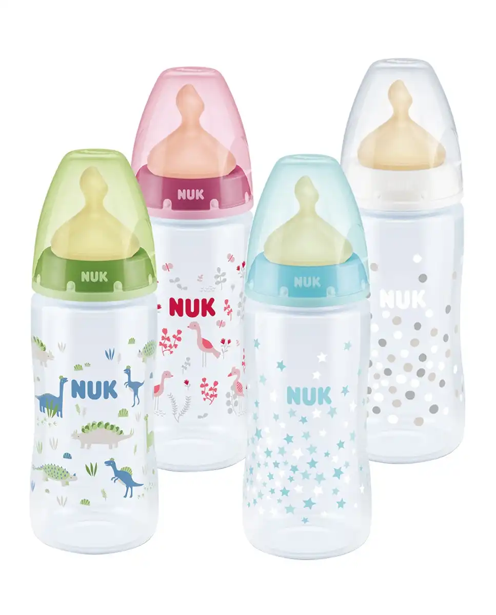 Nuk - Biberón First Choice 6-18 Meses L Látex 300 Ml - NUK - Comparador de precios