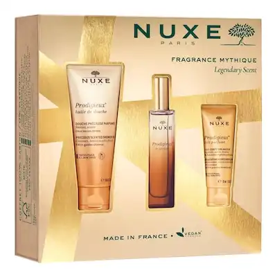 NUXE Prodigieux Set de regalo Prodigieux Le Parfum 30 ml + Prodigieux Prodigieux Huile de Douche 100 ml + Prodigieux Lait Parfum Body Lotion 30 ml 160.0 ml - NUXE - Comparador de precios