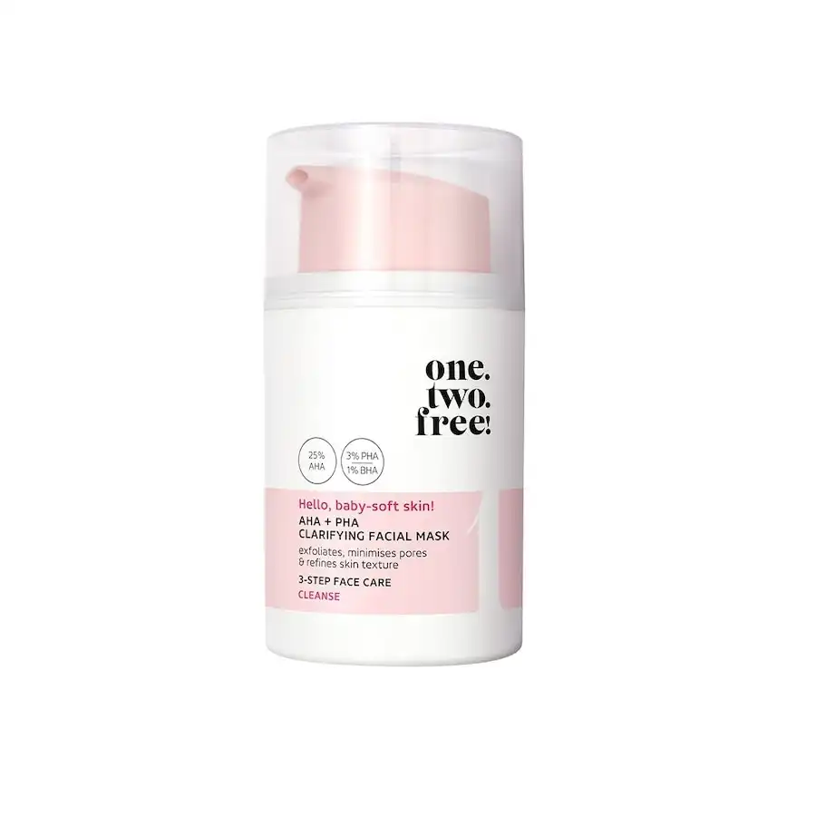 one.two.free! - Aha + Pha Clarifying Facial Mask Mascarillas limpiadoras 50 ml unisex - one.two.free! - Comparador de precios