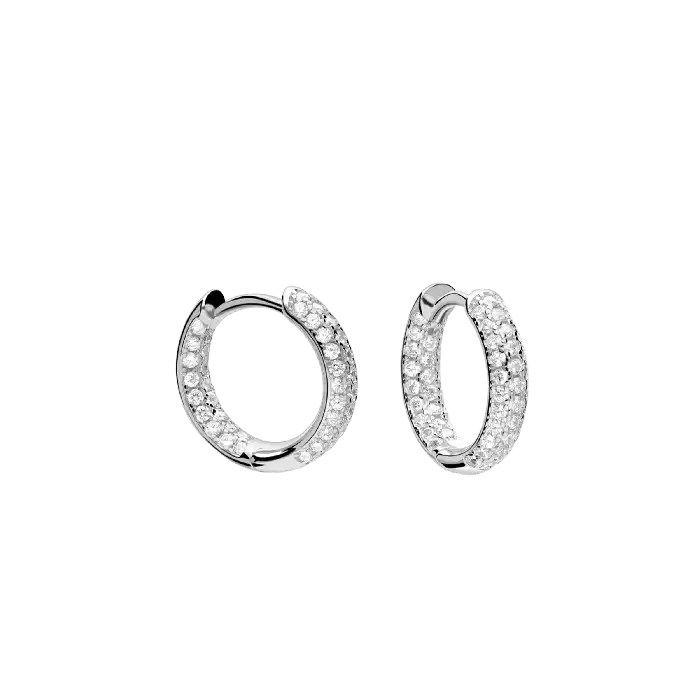 Pendientes de Plata Aro Clavel  ByDamacoco - ByDamacoco - Comparador de precios