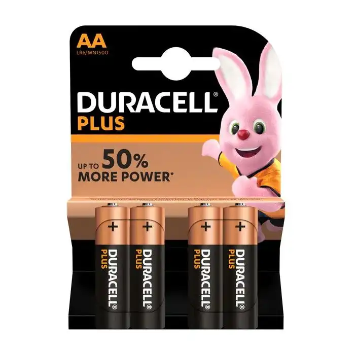 Pilas Alcalinas Plus AA LR6/MN1500 - Duracell - Comparador de precios