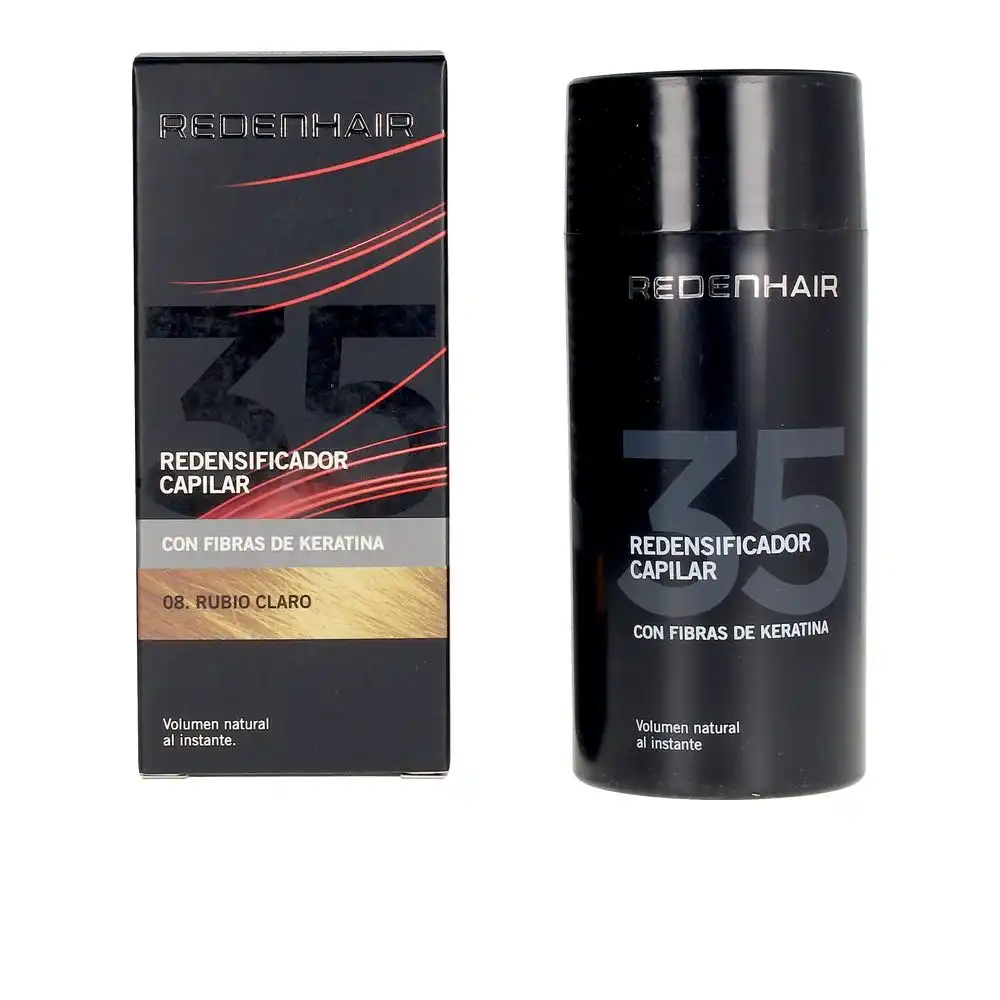 Redensificador Capilar fibras keratina #rubio claro 23 gr - Redenhair - Comparador de precios
