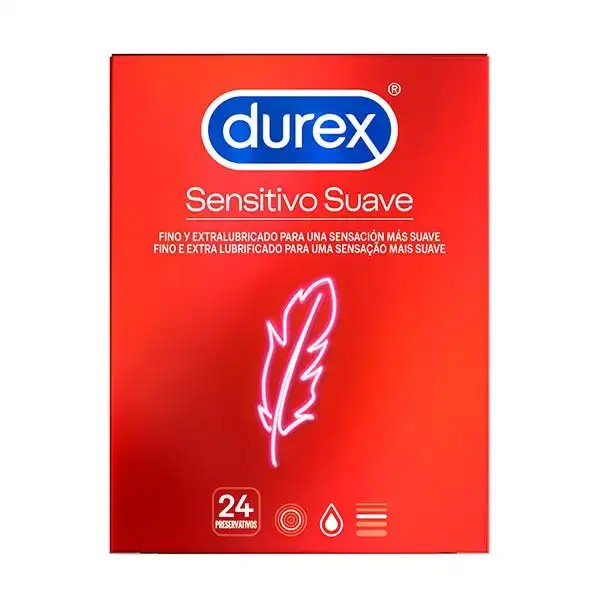 Sensitivo Suave 24Ud - Durex - Comparador de precios
