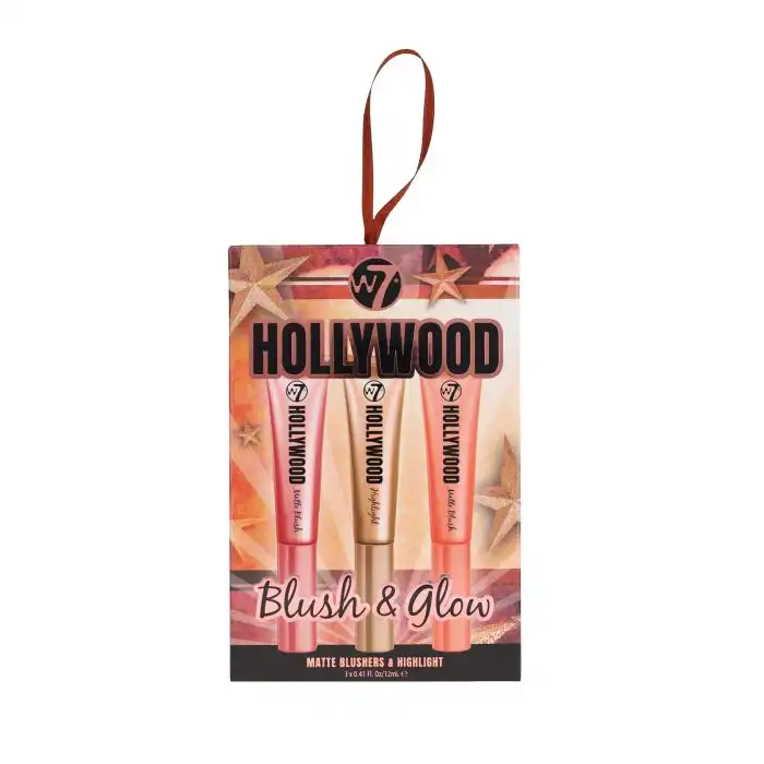 Set Hollywood Blush - Glow  W7  Coloretes - W7 - Comparador de precios
