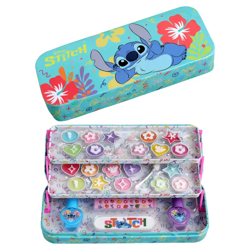 Set Metálico De Maquillaje Triple Stitch 1 Unidad - Disney - Comparador de precios