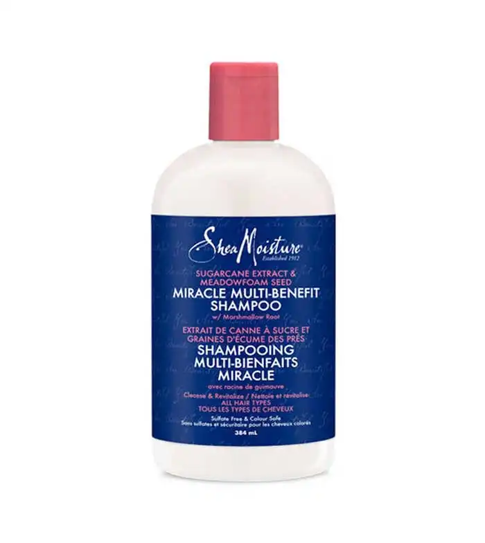 Shea Moisture - Champú Miracle Multi-Benefict - Caña de azucar y espuma de prado - Shea Moisture - Comparador de precios