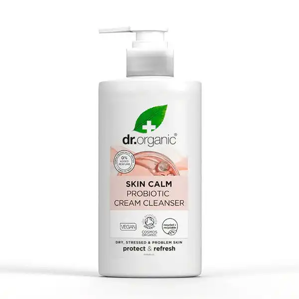 Skin Calm Probiotic Cream Cleanser - Dr. Organic - Comparador de precios