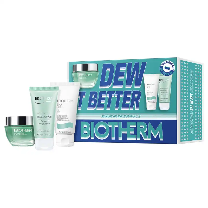 Skin Fitness Set: Dew It Better - Aquasource Hyalu Plump Set 50 Ml - Biotherm - Comparador de precios