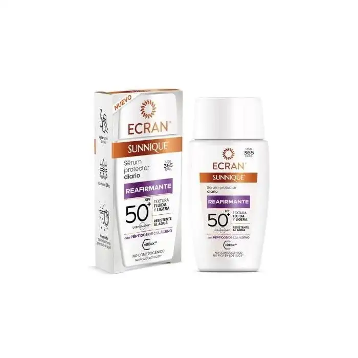 Sunnique Serum Protector Diario y Reafirmante SPF 50+ 40 ml - Ecran - Comparador de precios