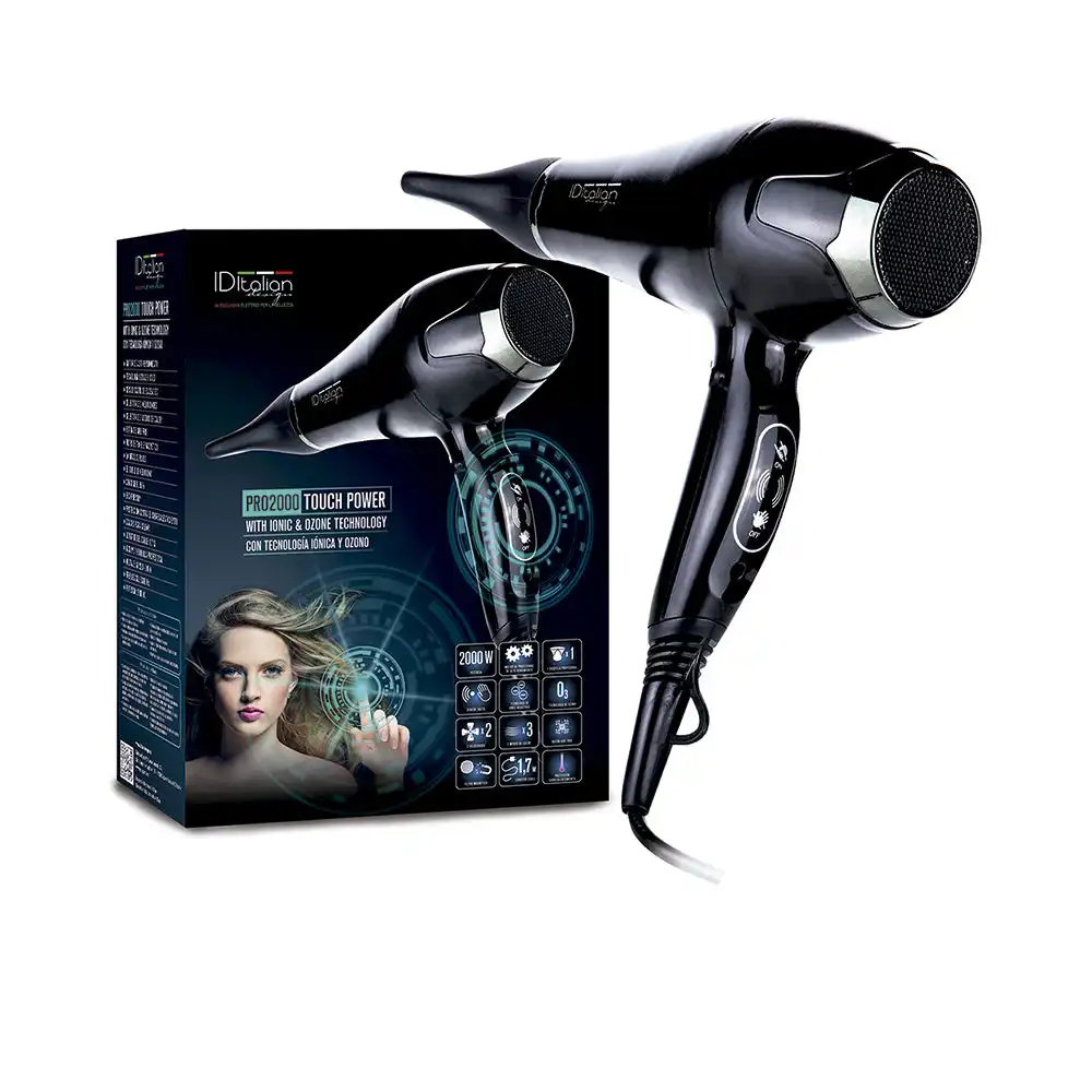 Touch Power Pro 2000 hair dryver 1 u - Id Italian - Comparador de precios