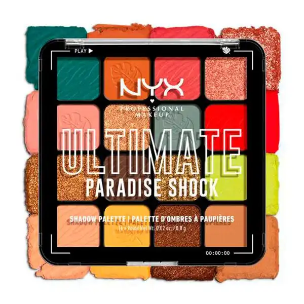 Ultimate Shadow Palette Tropic Shock - NYX PROFESSIONAL MAKE UP - Comparador de precios