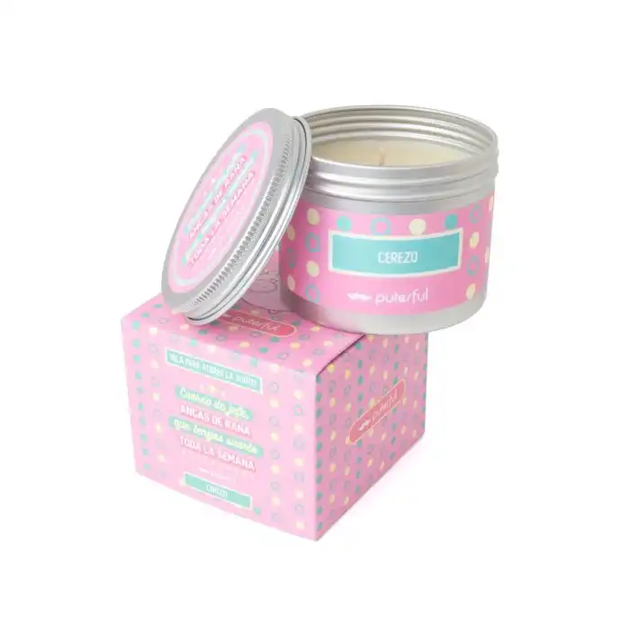 Vela Aromática de Metal 160 gr - Puterful by Primor - Comparador de precios