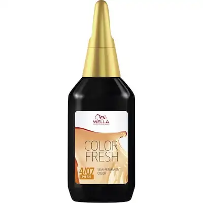 Wella Professionals Color Fresh N.º 4/07 Castaño medio marrón natural 75.0 ml - Wella Professionals - Comparador de precios