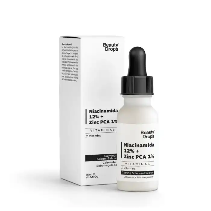 ¡34% DTO! Niacinamida 12% + Zinc PCA 1% 15 ml - Beauty Drops - Comparador de precios