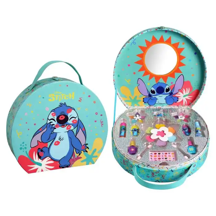 ¡40% DTO! Stitch Maletín Redondo de Maquillaje - Disney - Comparador de precios