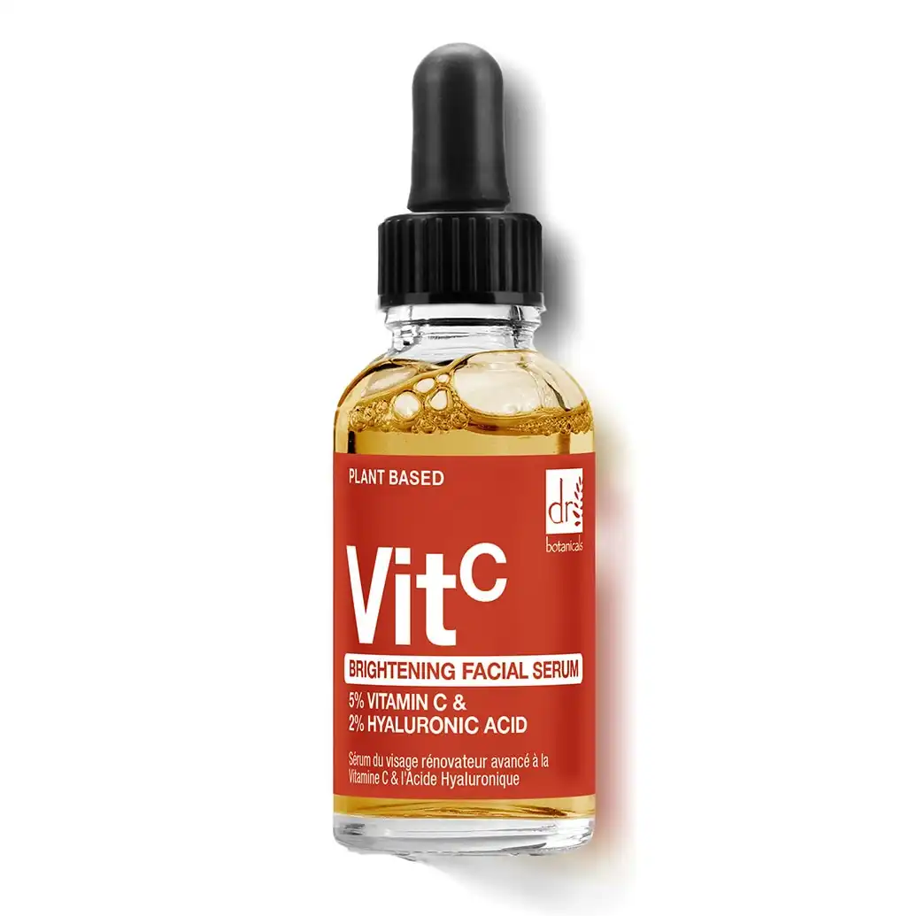 5% de Vitamina C y 2% de Ácido Hialurónico Suero para luminosidad 30 ml - Dr Botanicals - Comparador de precios