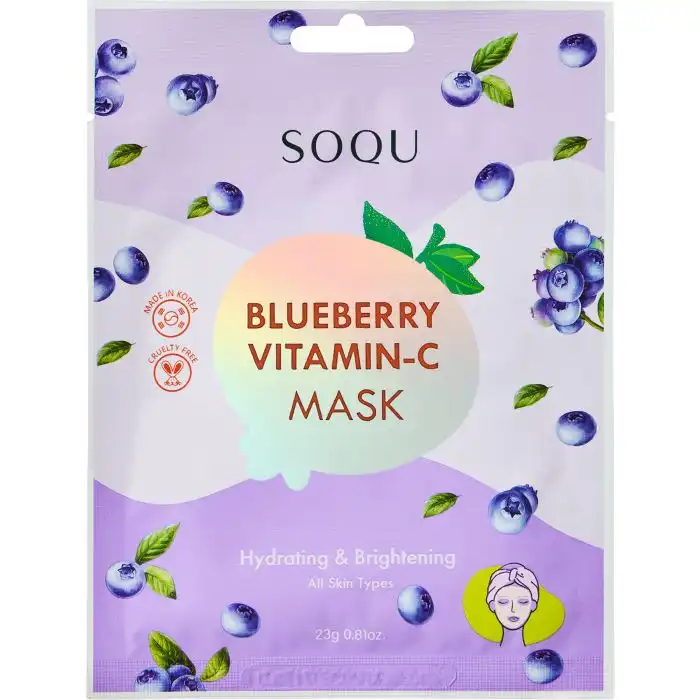 ¡50% DTO! Hydrating - Brightening Blueberry Vit C Mascarilla 23 gr - SOQU - Comparador de precios