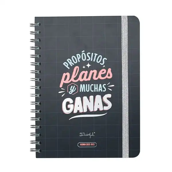 Agenda PropÃ³sitos, Planes Y Muchas Ganas - Mr Wonderful - Comparador de precios