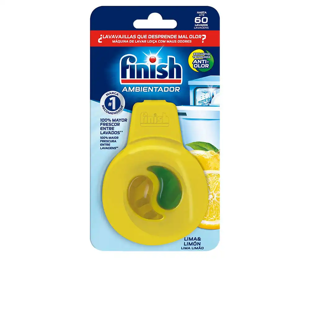 Ambientador lavavajillas limón 60 lavados - Finish - Comparador de precios