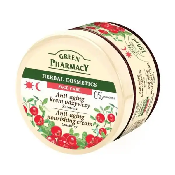Anti-Aging Nourishing Cream Cranberry - Green Pharmacy - Comparador de precios