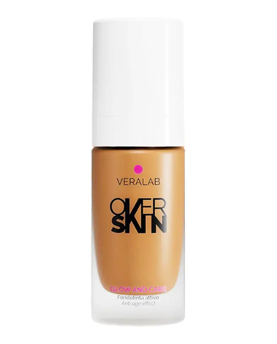 Base de Maquillaje Glow And Care 30 ml Overskin 11 BRONZE - DEEP - Veralab - Comparador de precios