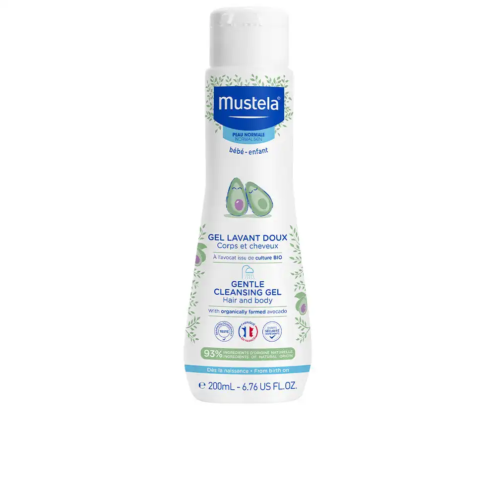 BEBÉ-NIÑO gel de baño suave 200 ml - Mustela - Comparador de precios