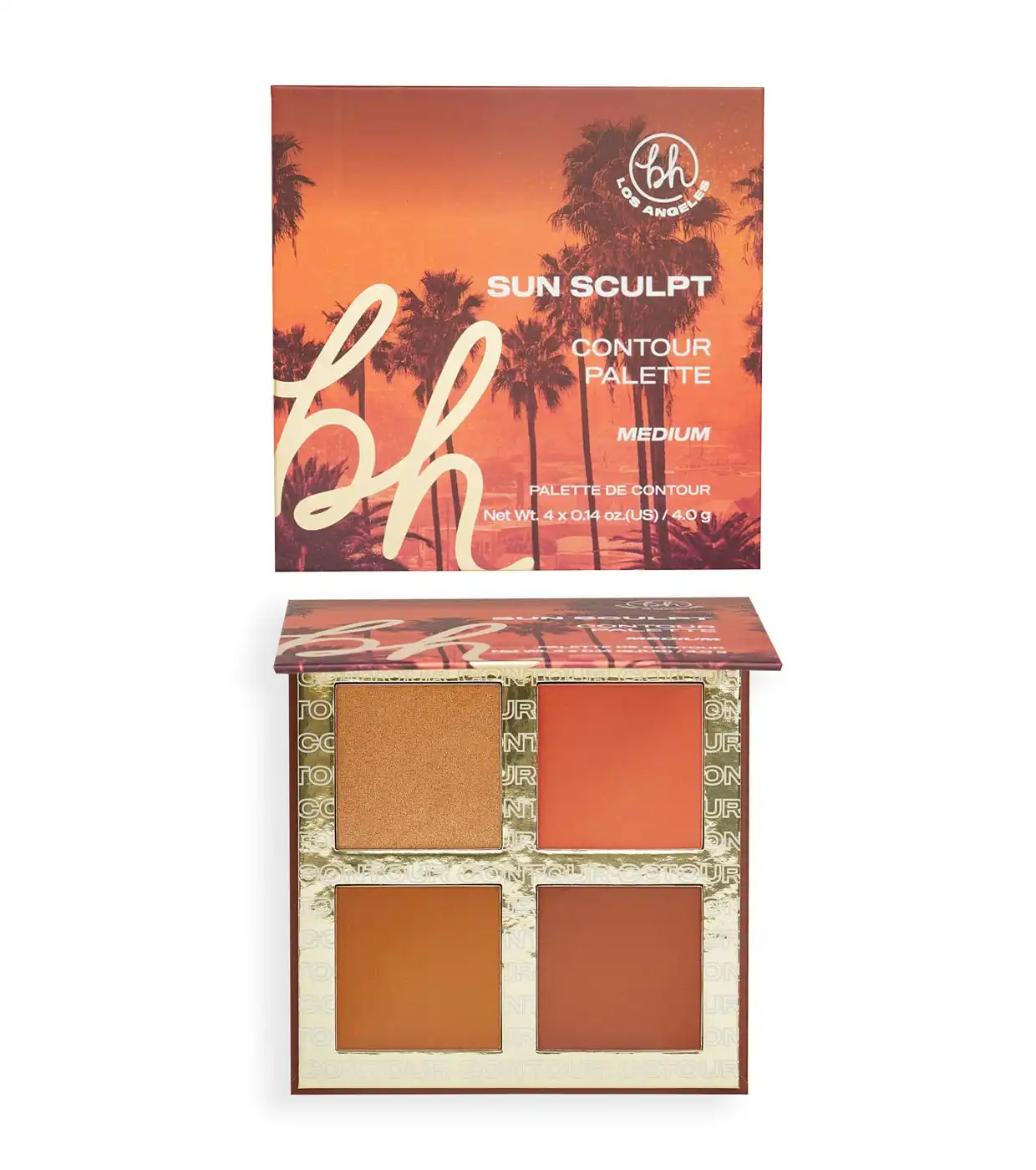 BH Cosmetics - Paleta de rostro Sun Sculpt Contour Palette - Medium - BH Cosmetics - Comparador de precios