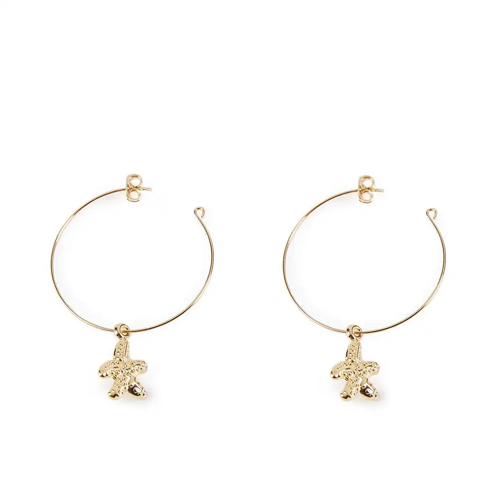 Blanca pendientes #oro brillo 1 u - Shabama - Comparador de precios