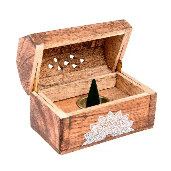 Caja De Madera Con Incienso JazmÃn - WELLSAND - Comparador de precios