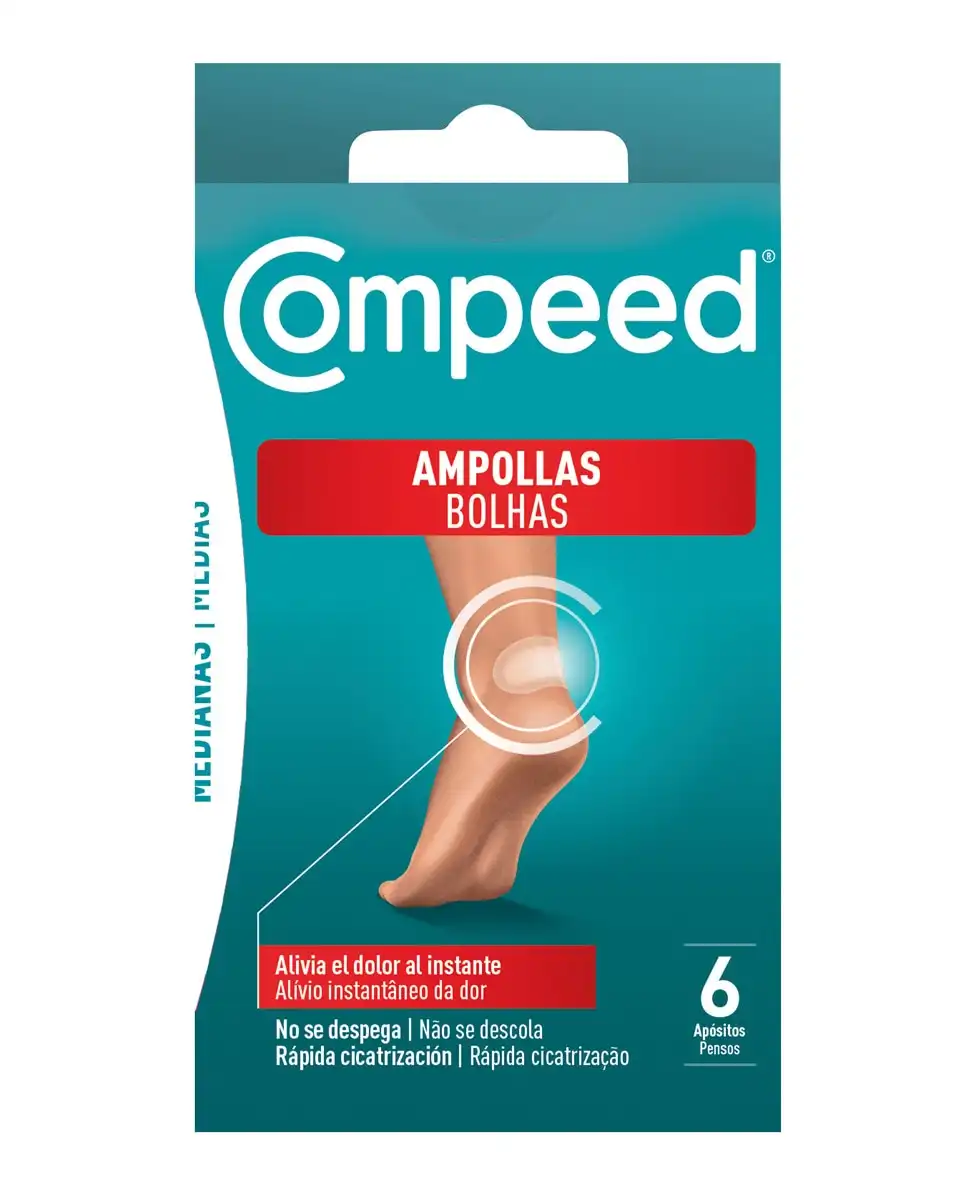 Compeed - Apósitos Medianos Ampollas 6 Unidades - Compeed - Comparador de precios