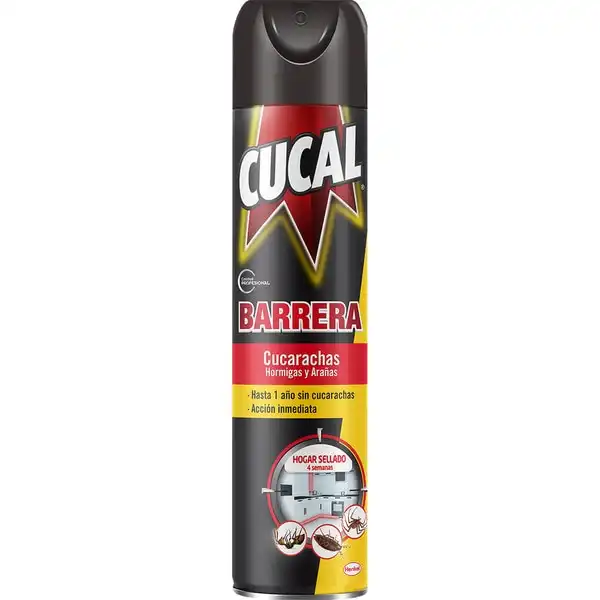 Cucal Barrera 400 ml Insecticida Cucarachas, Hormigas y Arañas - Cucal - Comparador de precios