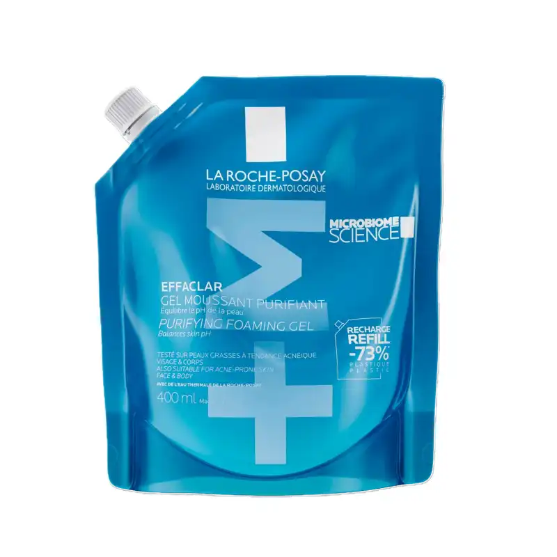 Effaclar Gel Limpiador Purificante +m Refill Eco-sostenible 400ml - La Roche-Posay - Comparador de precios